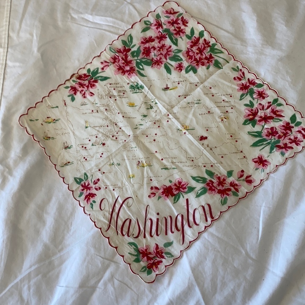 Vintage Washington Hankie